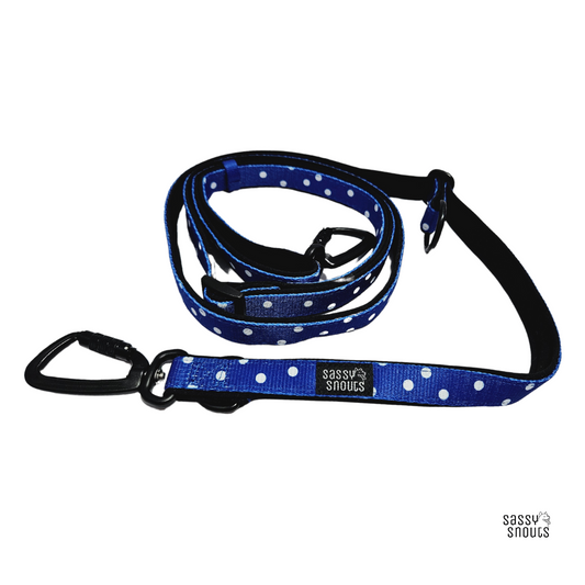 Classic Multi-way Padded Leash in Whimsical Royal (Gen 2.0)