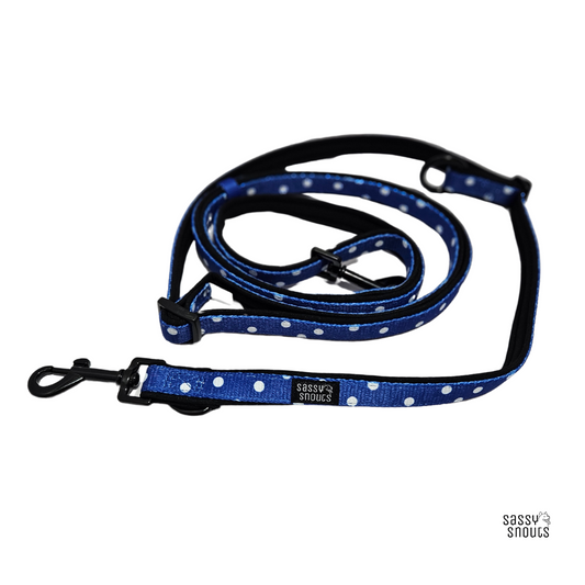Classic Multi-way Padded Slim Leash in Whimsical Royal (Gen 2.0)