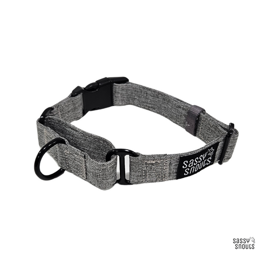 Classic Martingale Collar in Heather Grey (Gen 2.0)