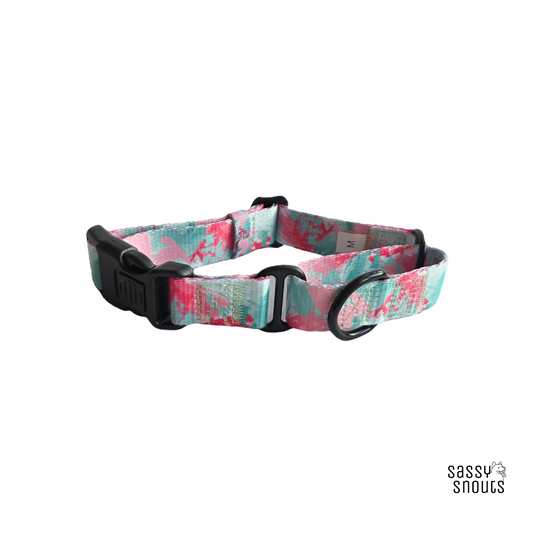 Classic Martingale Collar in Rosebud