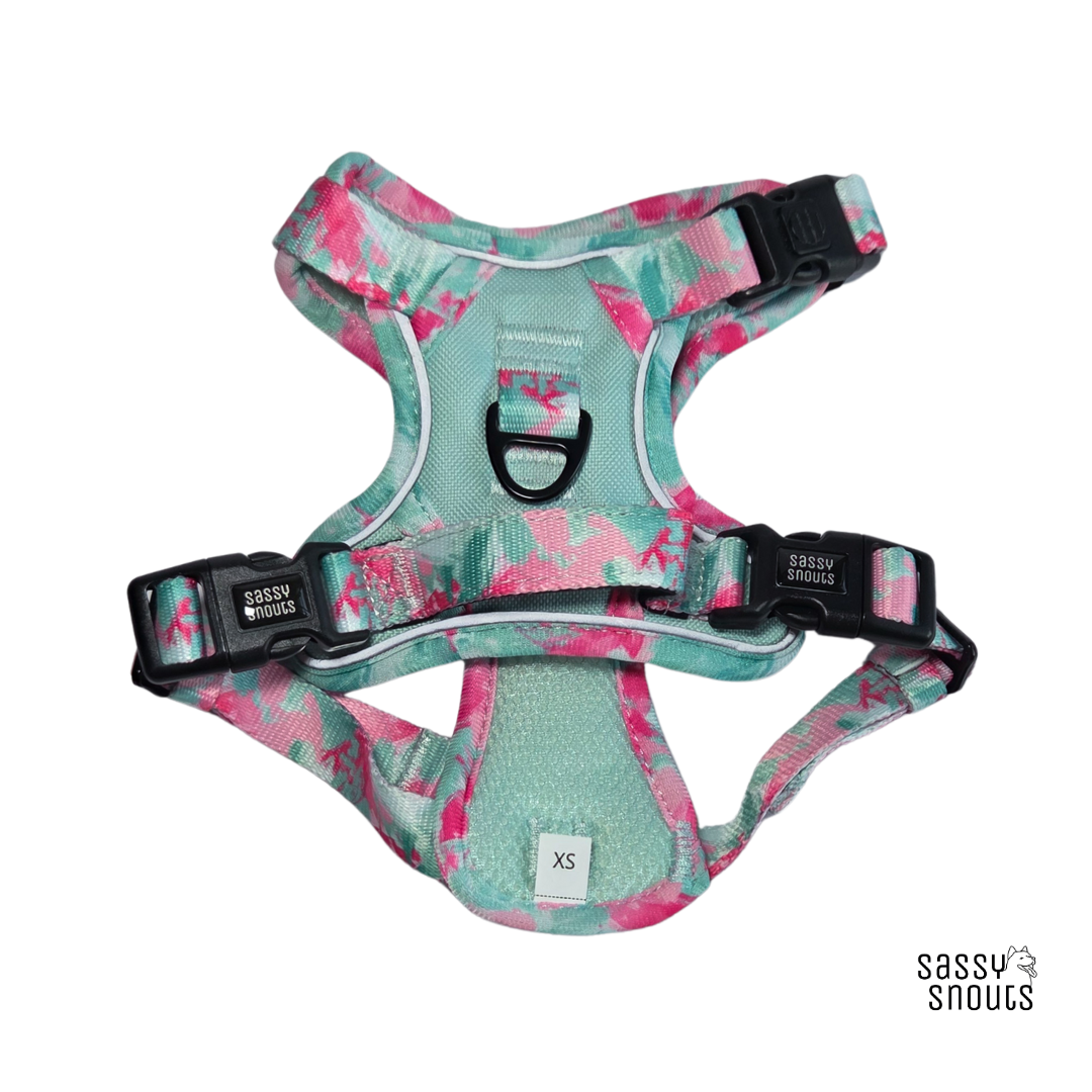 Classic Harness in Rosebud Mint
